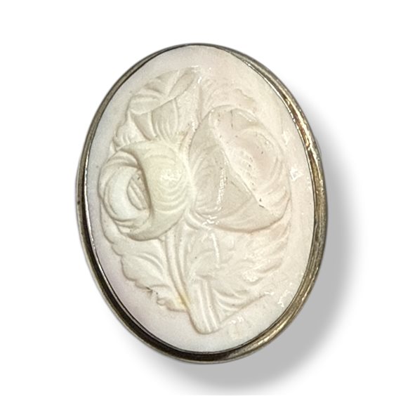 Brosche Mandile 1922 Dame Cammei  in Silber Conchiglia 2MSPCM167 - 2MSPCM167